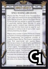 Space Marine Librarians
